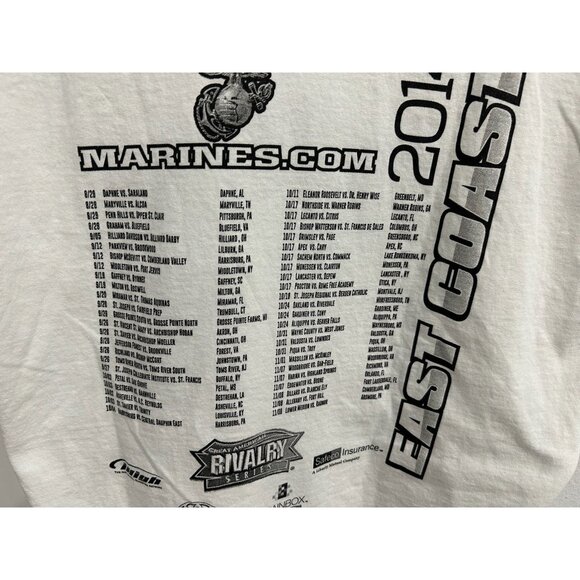 Gildan Great American Rivalry Game Day Ultra Cotton T-Shirt Size L White 2014 Gr - Picture 6 of 10